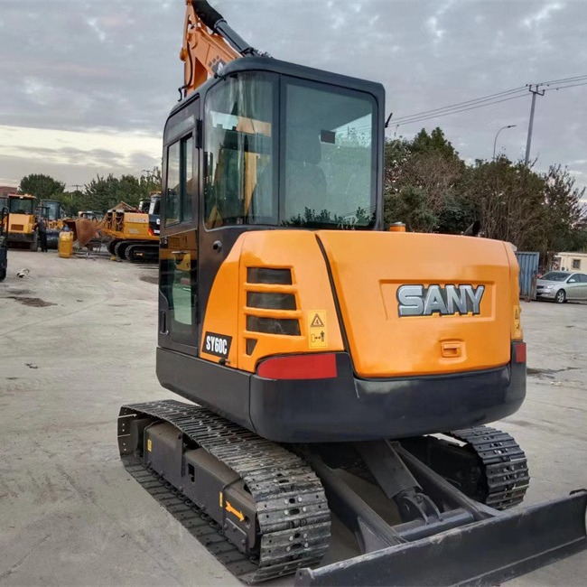 Exportación de Australia buena alta eficiencia noventa por ciento nueva excavadora de segunda mano SY60C SY75C