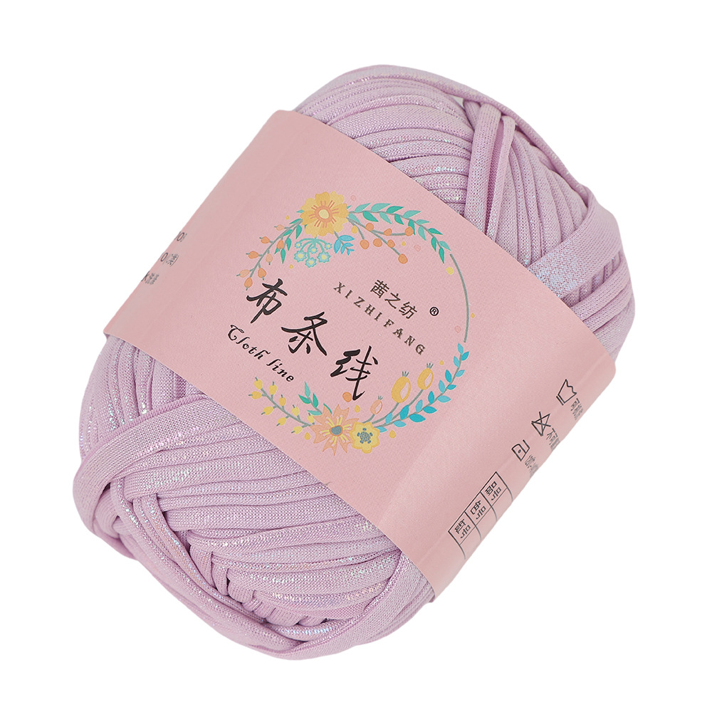 Línea textil Qian Zhi hilo de color mágico tejido a mano hilo de fantasía de color bricolaje en stock fábrica al por mayor