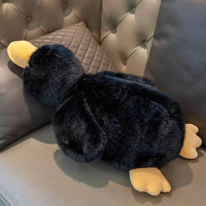 かわいい大きな黄色いアヒルの人形枕、フライドアヒルのぬいぐるみ、ベッドで寝るぬいぐるみ、女の子への誕生日プレゼント|undefined