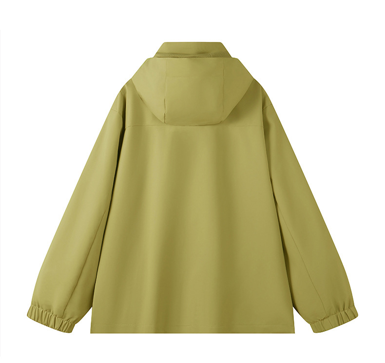 Men's autumn men's hooded windproof and waterproof assault couple's loose casual jacket, trendy top_voghion.com