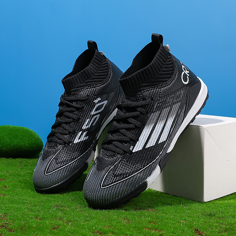 Children's Boys' Long-Spiked Professional Soccer Shoes, Girls' Models for Elementary School Students, Competition Training Girls' Turf Cleats