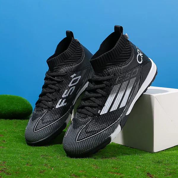 Children's Boys' Long-Spiked Professional Soccer Shoes, Girls' Models for Elementary School Students, Competition Training Girls' Turf Cleats