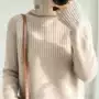 宽松套头外贸高领毛衣
