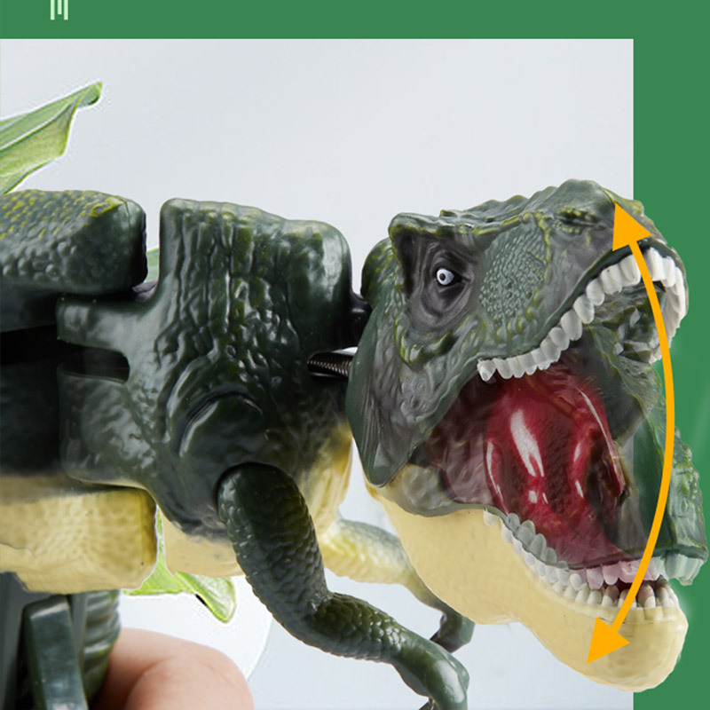 Tiktok nuevo creativo Tipo de empuje swing dinosaurio forma descompresión de los niños todo juguete puesto transfronterizo supermercado