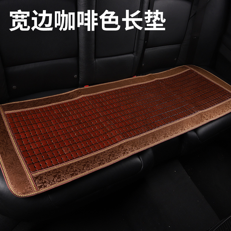 夏の自動車の座布団の通気性の冷たいクッションの竹のシートの座布団の5台の自動車の通用する3セットの座布団の現物の卸売り|undefined