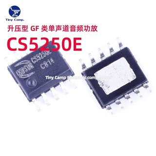 全新 CS5250E 贴片ESOP-10 无电感电荷泵升压5.3W防破音音频功放