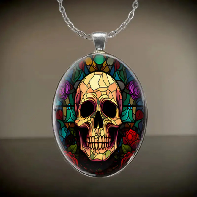 Glass pendant