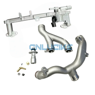 Lr122709 Heater Pipeline Coolant Pipe Aluminum Part with Sensor Suitable for Land Rover Range Rover Sport