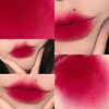 Matte lip gloss, high quality lipstick, with little bears, translucent shading, beautiful waist