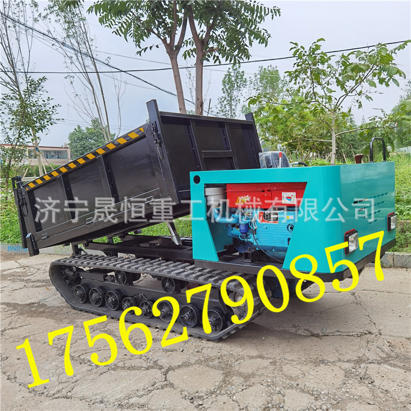 全地形农用小中型柴汽油全地形多功能爬坡站立手扶果园自卸搬运车