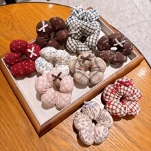 儿童扎丸子头花朵发圈女童马尾立体头花头饰女孩2025新款大肠发饰