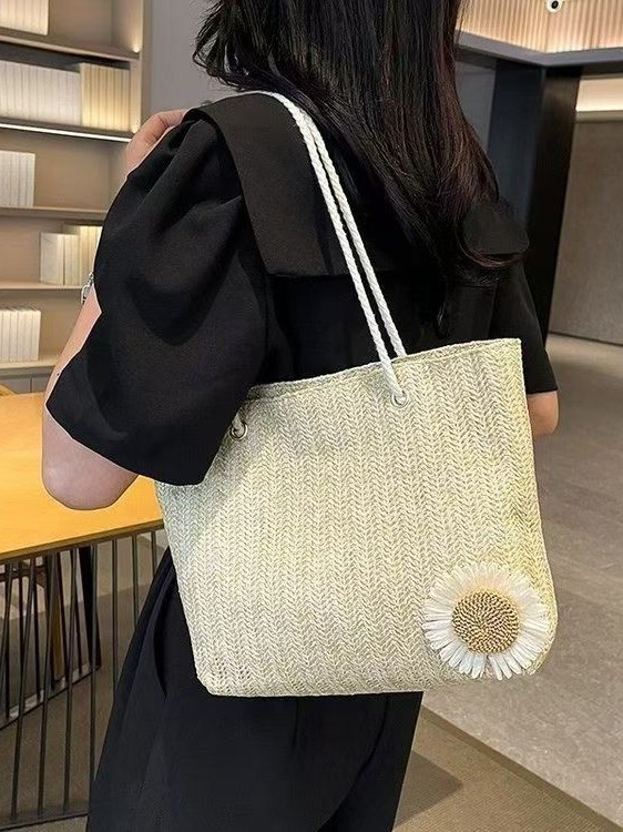 Knitted handmade bag