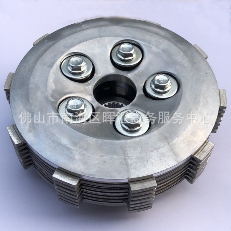 Fabricante transfronterizo de piezas de motocicleta: Conjunto de embrague Xinyuan X5Nx/Xr400/CB400, disco de fricción CB300