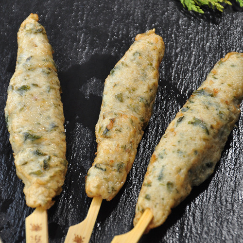 Baiteng【Kombu Chicken Skewers】Japanese Kanto-style Hot Pot Frozen Food Hot Pot Ingredients Fish Balls Commercial Wholesale 350g