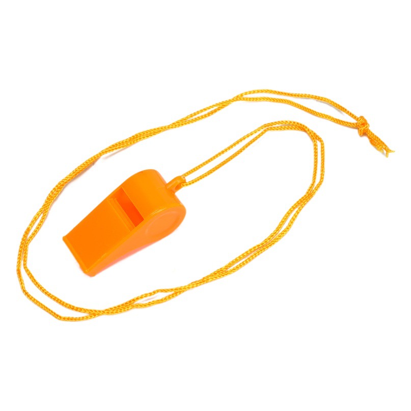 Sound loud plastic outdoor survival fire whistle referee whistle sports training whistle fans cheer props
