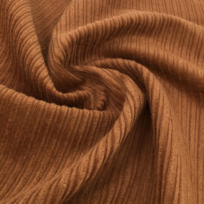 厂家供应现货可定 制6W 8W子母条灯芯绒 男女童装服装面料批发