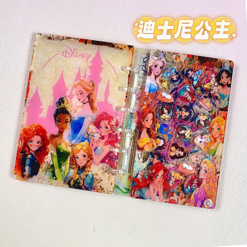 日本の漫画 A7 ルーズリーフノートブックかわいいガーリーハート高価値アニメ学生アクリル|undefined