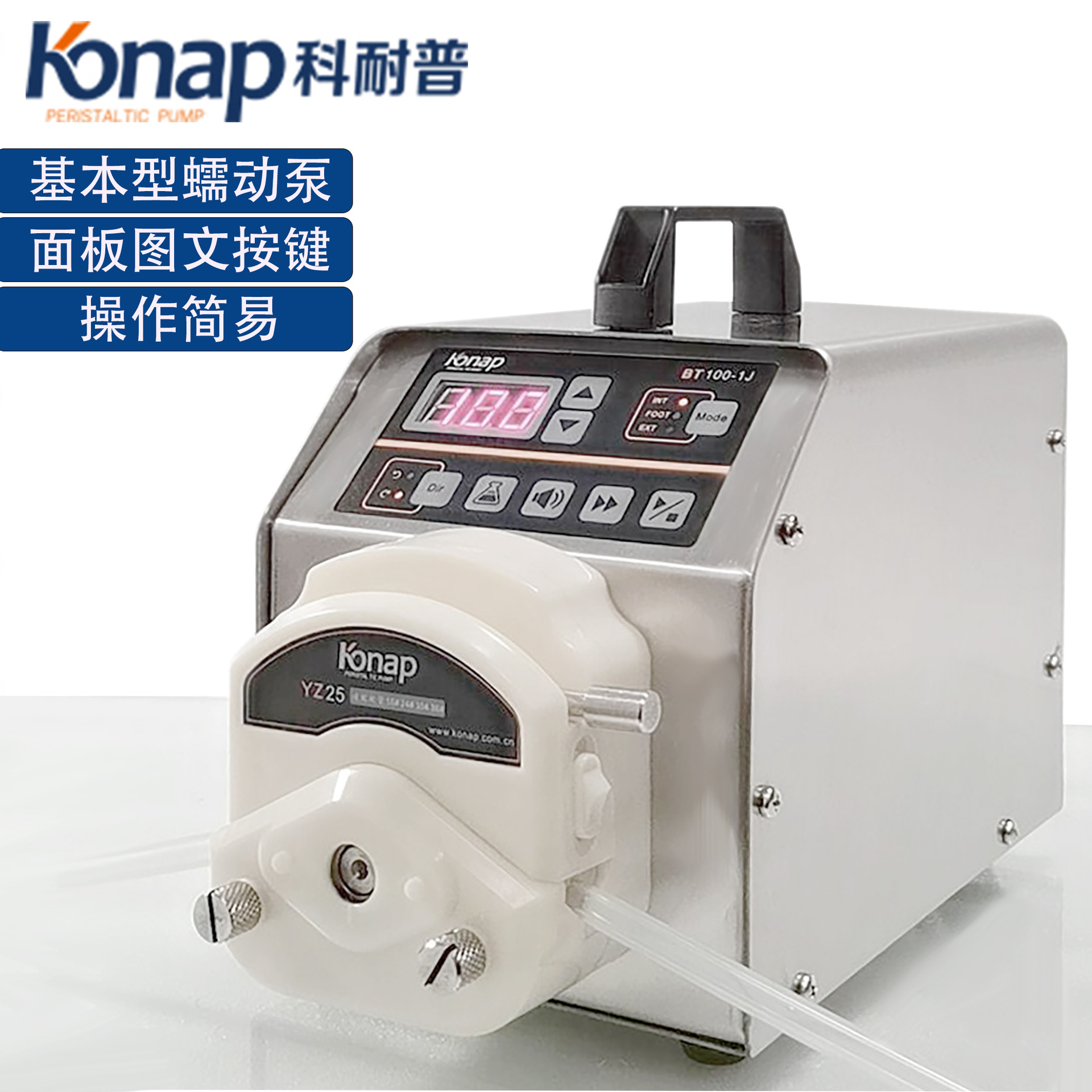 KONAP科耐普蠕动泵BT300基本调速型不锈钢蠕动泵恒流泵厂家