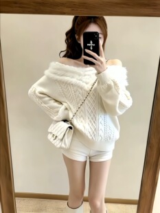 һ�ּ��ɫëëᘿ�ë��Ů�ﶬ���Ӻ��nϵ�޺ÿ�㼑м���¶������
