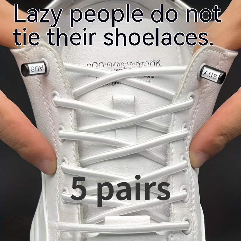Elastic shoelace buckle