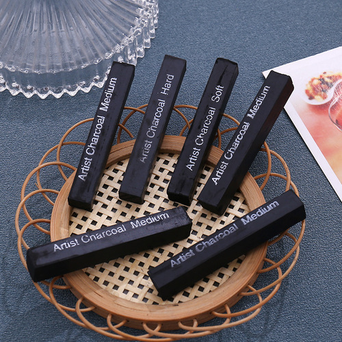 Art student special square 12 powder painting stick powder brush sketch carbon painting stick painting charcoal compressed charcoal strip painting