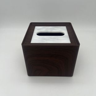 Hotel Storage Box Tissue Box Supplies Remote Control Box Set High-End Acrylic Material Hotel Consumables Large Tray