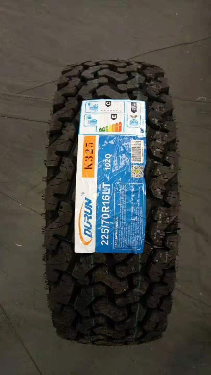 供应越野轮胎 盾轮 DURUN 225/70R16 LT三包质量可出口