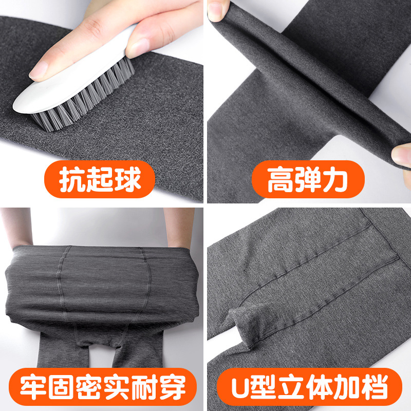 Calcetines de baile de las niñas pantimedias forradas de vellón engrosadas Otoño e Invierno Dragon vellón blanco medias de los niños polainas de terciopelo fino práctica