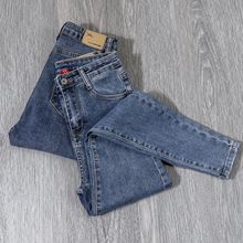 蓝色牛仔裤女新款春秋高腰修身显瘦弹力紧身小脚裤小个子百搭