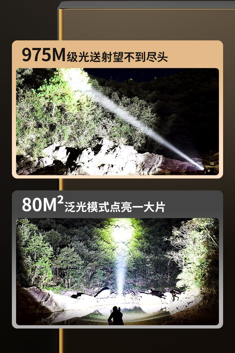Skyfire Sf-Sd-1157J-S Skyfire Super Bright Flashlight Strong Light Charging Outdoor Long-Range High Power Super Long