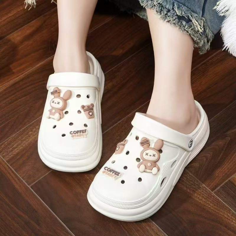Pantuflas de Plataforma con Agujeros de EVA Antideslizantes para Verano