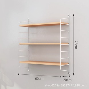 Carefully Selected Kitchen Storage Racks, Wall-Mounted, Multi-Functional, Punch-Free Condiments, Microwave Ovens, Household Storage Racks