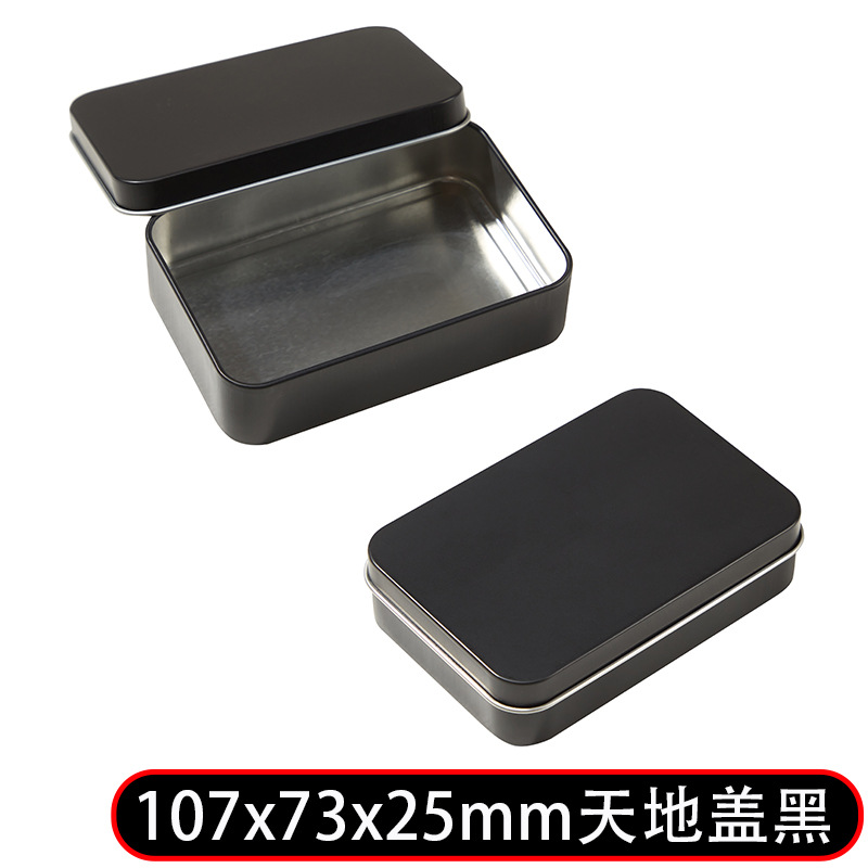Rectangular caja de hojalata PVC ventana esmerilado plata cortaúñas tijeras belleza herramientas cuidado la salud productos embalaje joyería image 10