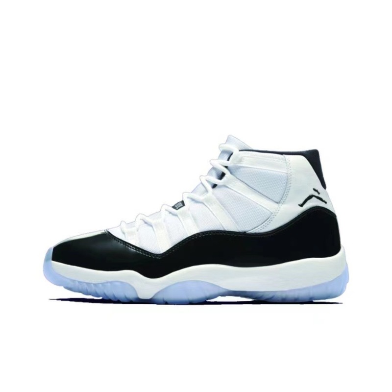 莆田純正AJ11大魔王ジョー11白黒赤ハイカット星柄コンプック黒赤スポーツシューズカジュアル万能|undefined