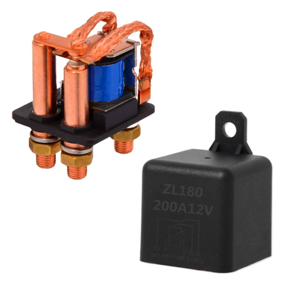 Тип преобразования 200A/реле/пятиконтактный сильноточный тип клеммы реле запуска автомобиля нормально открытый и нормально закрытый