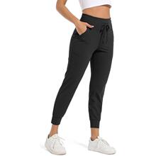 W 19111 High Waist Yoga Pants with Drawstring �������K�٤ѝ