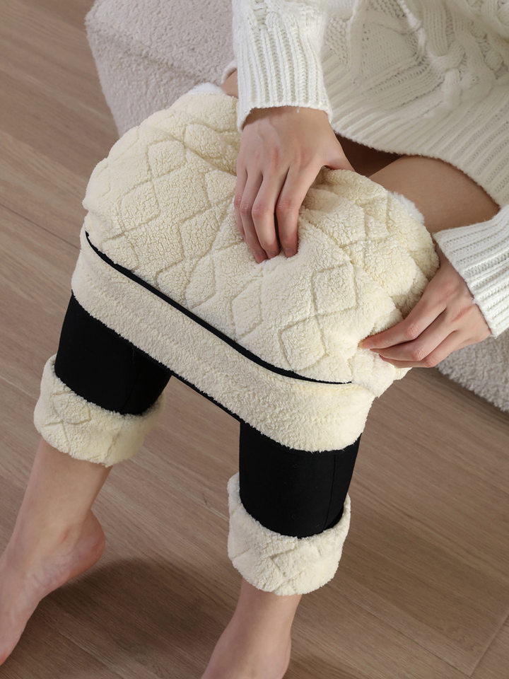 Quần legging nữ lót nhung dày dặn cạp cao giữ ấm mùa đông — [Mẫu cơ bản] Quần ấm 100% lụa dày, [Mẫu cơ bản] Quần lụa nhung cừu dày 100%, [Nâng cấp] Quần ấm 100% len dày, [Nâng cấp] Quần ấm 100% lụa dày chi tiết 29