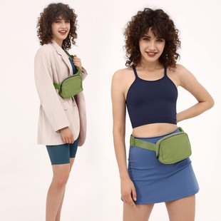 Cross-border Hot-selling All-match Crossbody Bag Outdoor Sports Running Waist Bag Fashionable Simple Waist Bag Nylon Waterproof Chest Bag