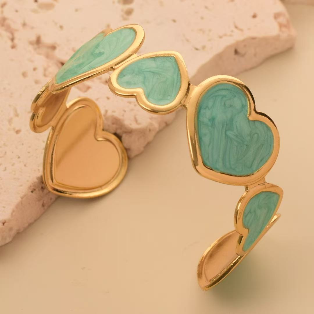 Brazalete de amor verde