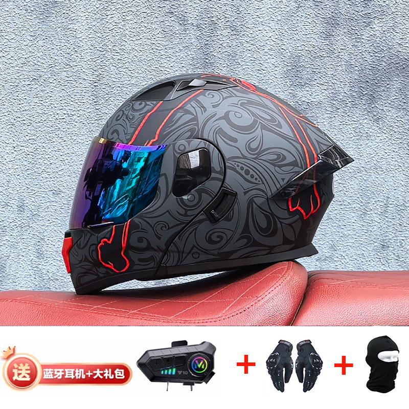 Rollo corrugado negro mate con Bluetooth Y10 chapado en color