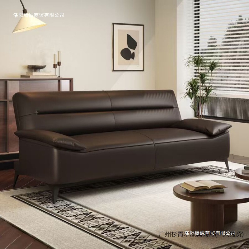 Cat Scratch Leather Sofa Bed All-In-One Simple Modern Small Apartment Living Room Rental Office Foldable Sofa