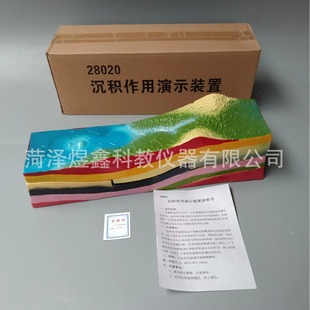 Teaching Instrument Factory wholesale deposition demonstration device 28020 junior high school geography
