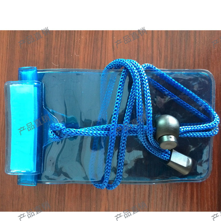现货 pvc手机壳包装袋 挂绳手机防水袋 pvc布丁包装袋定 制