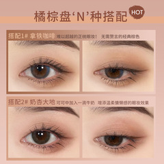 Magic Color 25-Color Eyeshadow Palette from Instagram, super popular, affordable, student-friendly, niche brand, matte earth tones, 2021 new release