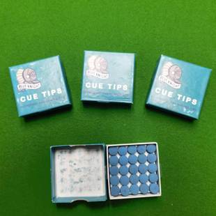 Blue Knight Leather Head English Snooker Small Head Leather Head Chinese Black Eight Pool Club Head 11mm Table Club Leather Head