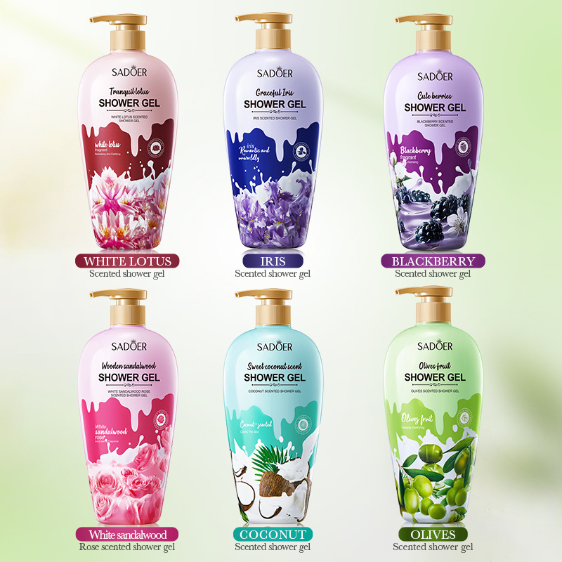 Todo el inglés Sadoer oliva aroma baño 1000ml cuerpo limpio baño comercio exterior transfronterizo al por mayor