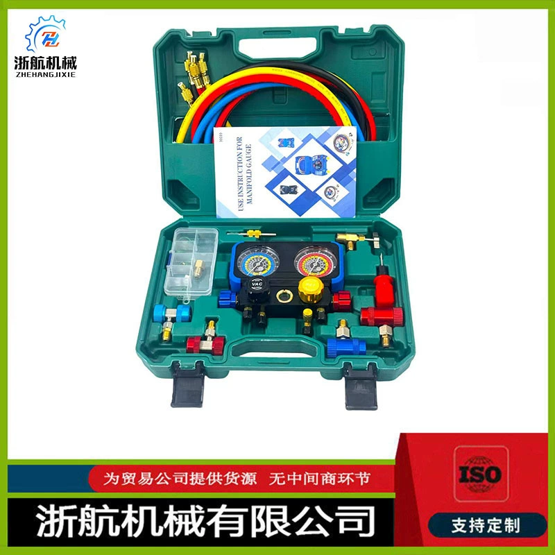 Измеритель R410a, счетчик коллектора переменного тока подходит для счетчика хладагента бытового кондиционирования воздуха R410a/R22/R404