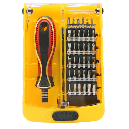 37-in-1 multifunctional screwdriver set combination household manual screwdriver set glasses mobile phone repair tools