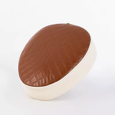 Electric car cushion seat cover, suitable for Aima - caramel-coffee-front-seat-cover