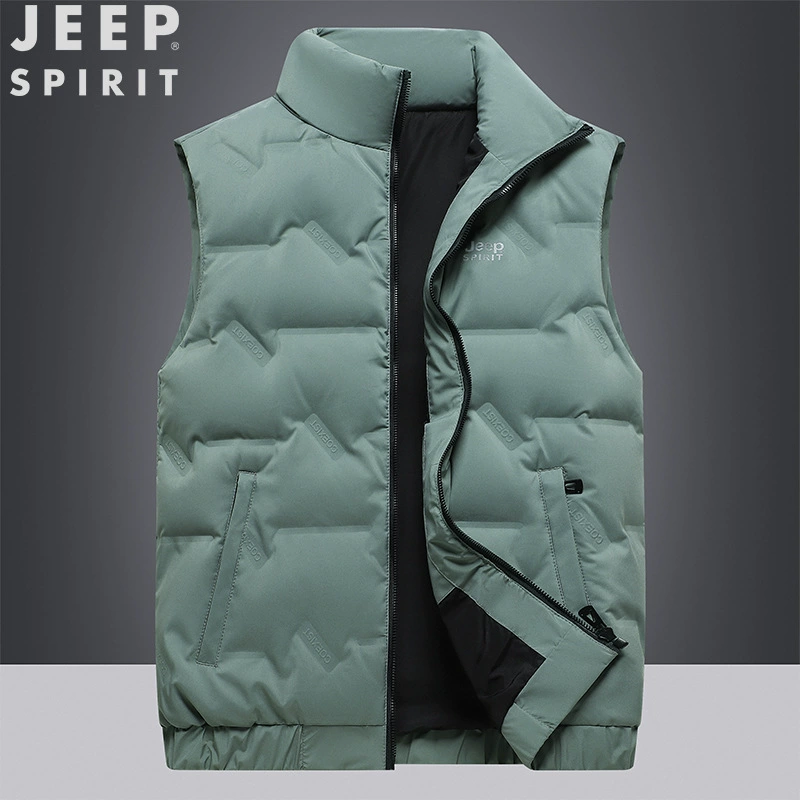 Пуховик мужской осень-зима 2022 Новый очень большой уличный термо-жилет мужской 7170